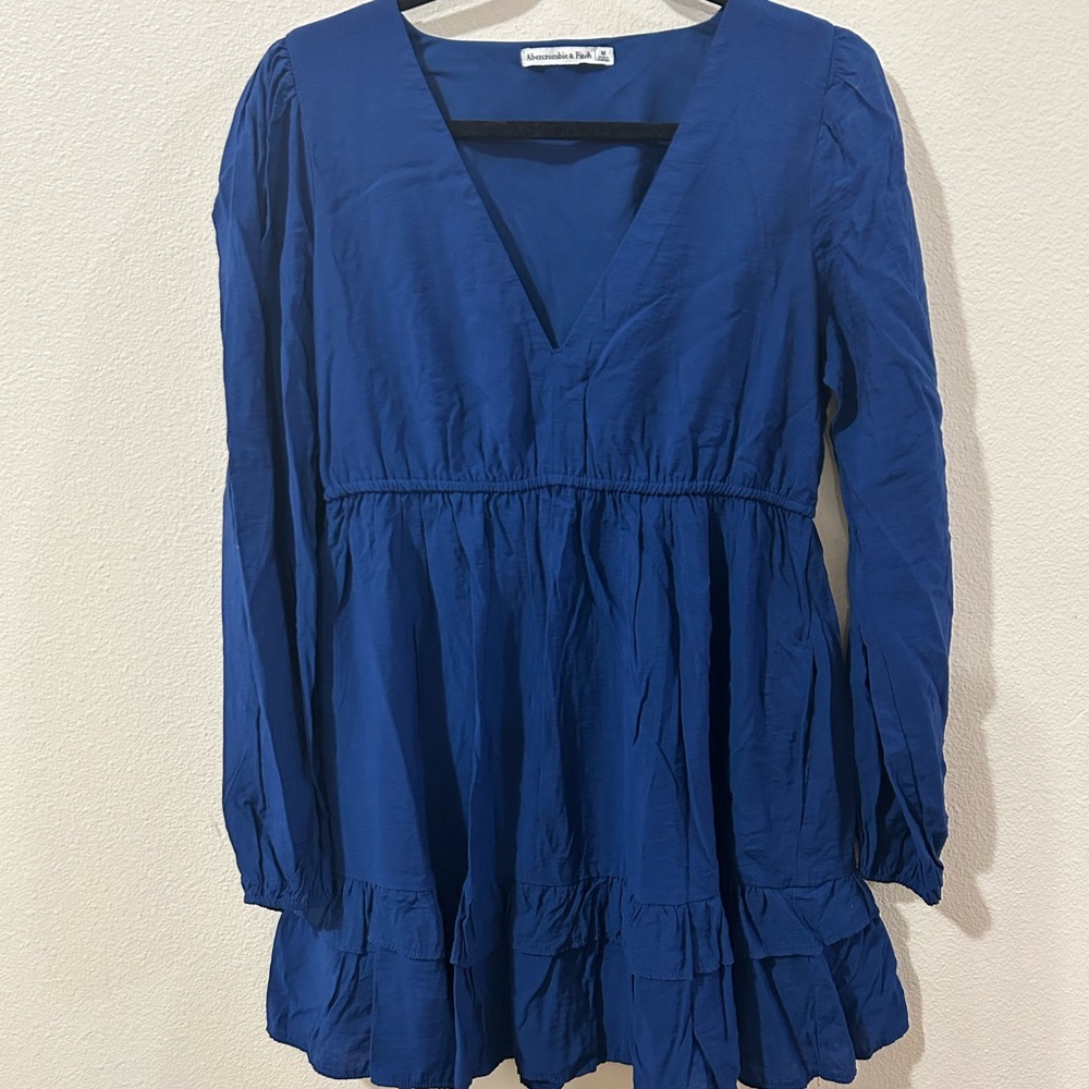 Abercrombie & Fitch Royal Blue V-Neck Top